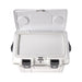White / Grey 14QT Personal Cooler Dry Box Open