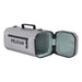 Light Grey Soft Sided Cooler With Strap Open