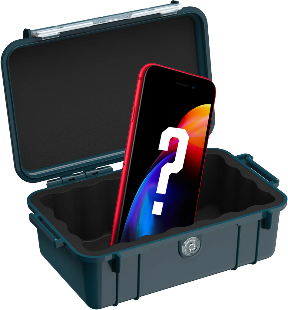 Will the Pelican 1050 or 1060 dry box hold my iPhone?