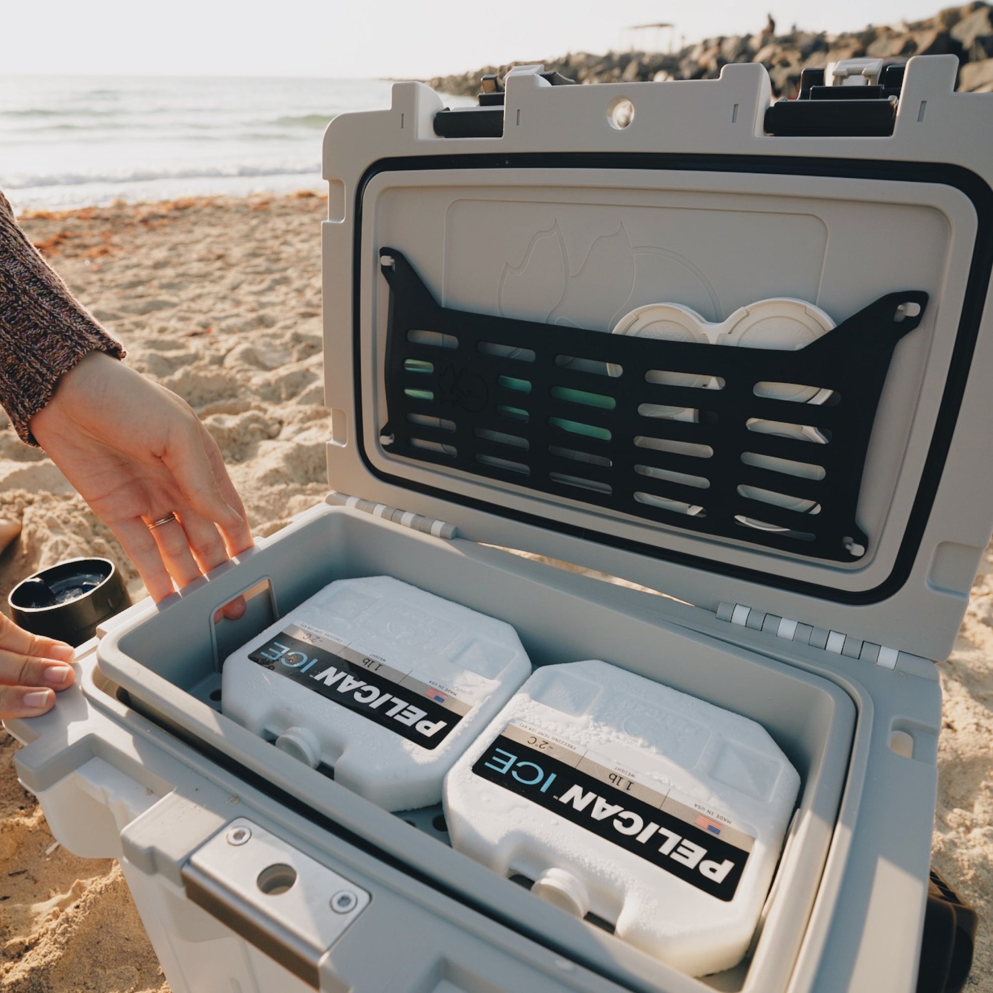 Pelican 14QT Personal Cooler with Pelican Ice Pack