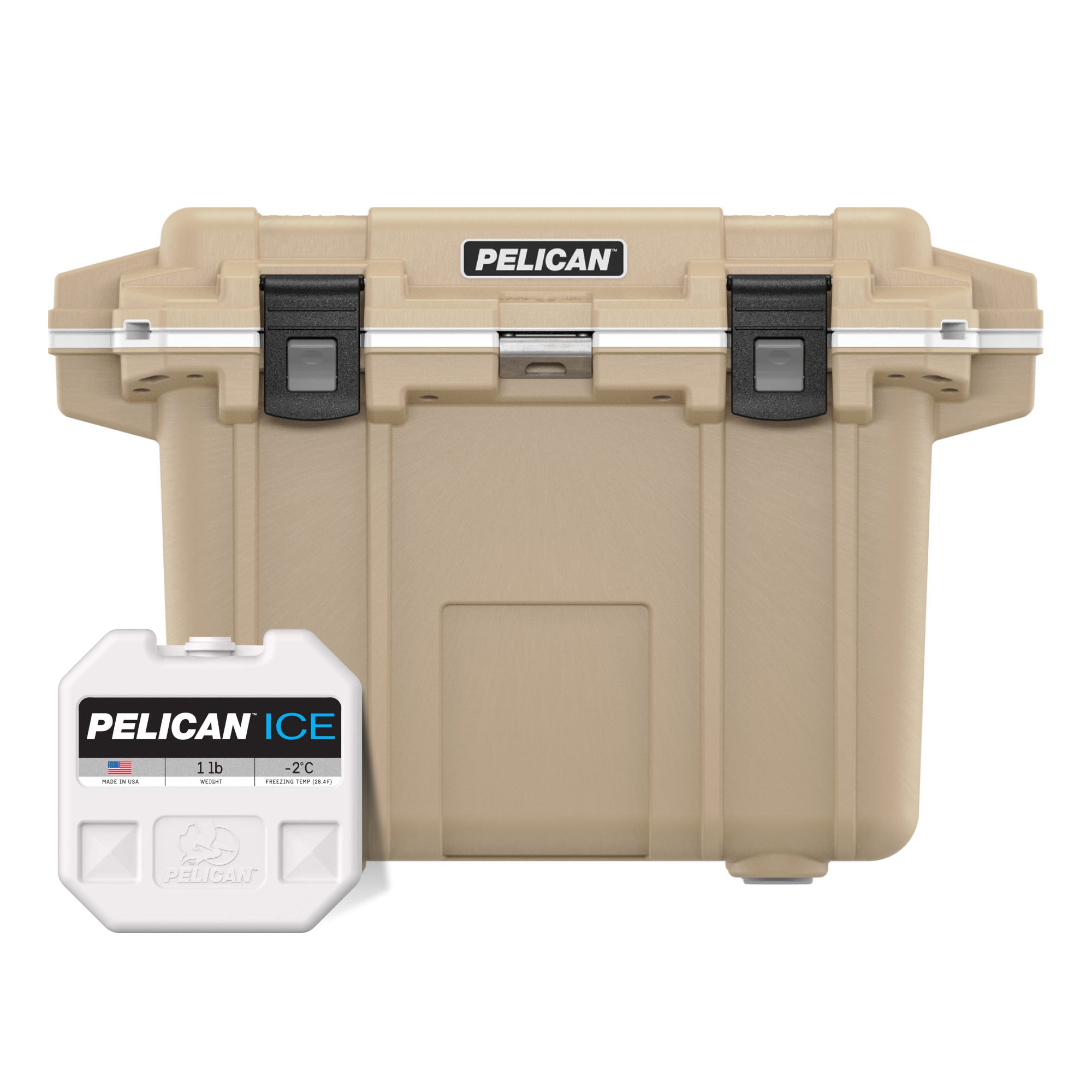 Tan / White / 1LB Pelican Ice Pack