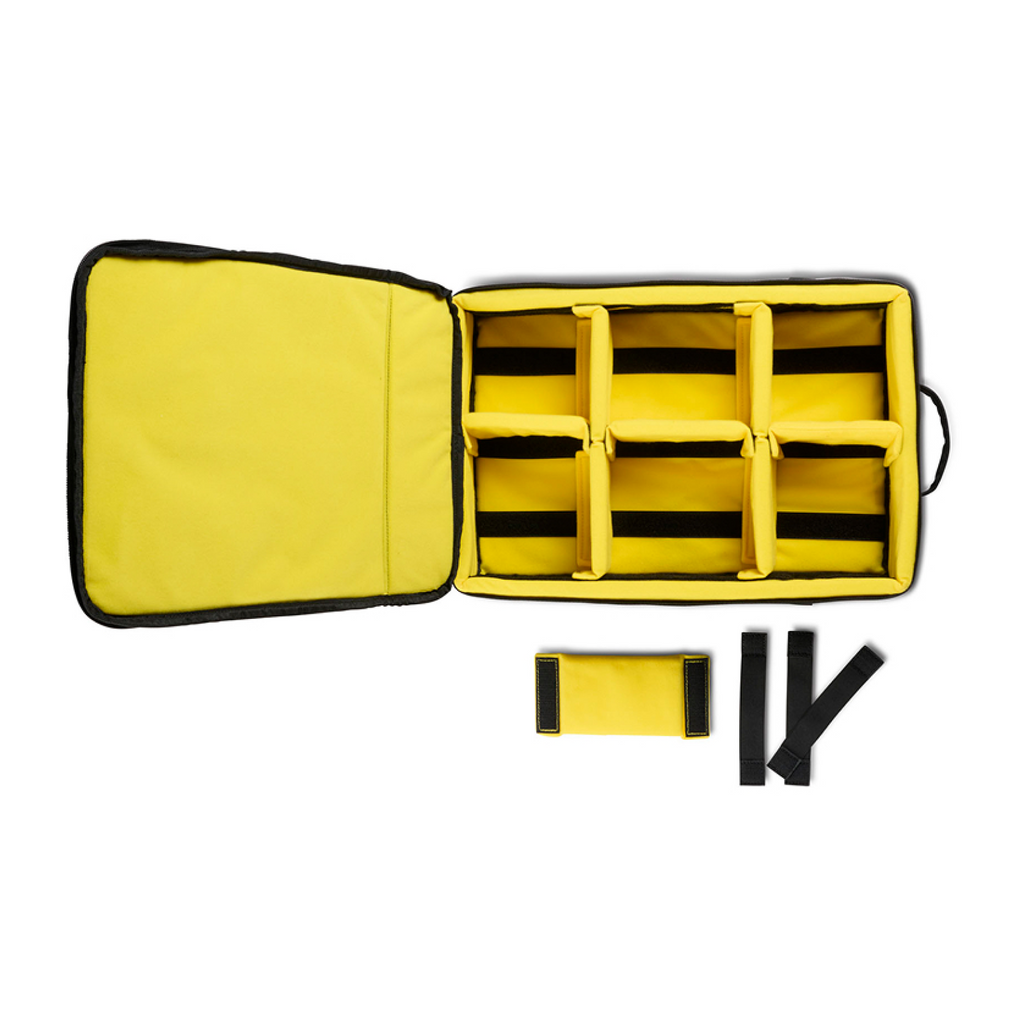 Pelican PX25PD Aegis 25L Padded Divider Insert, Black w/ Yellow