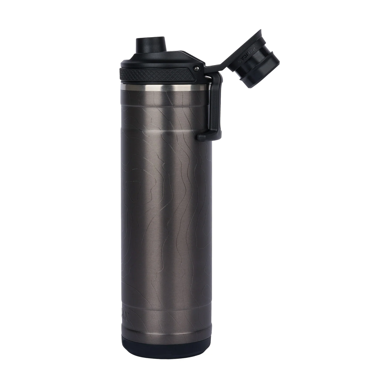 Pelican 26oz Pacific Chug Water Bottle w/ Topographical Design