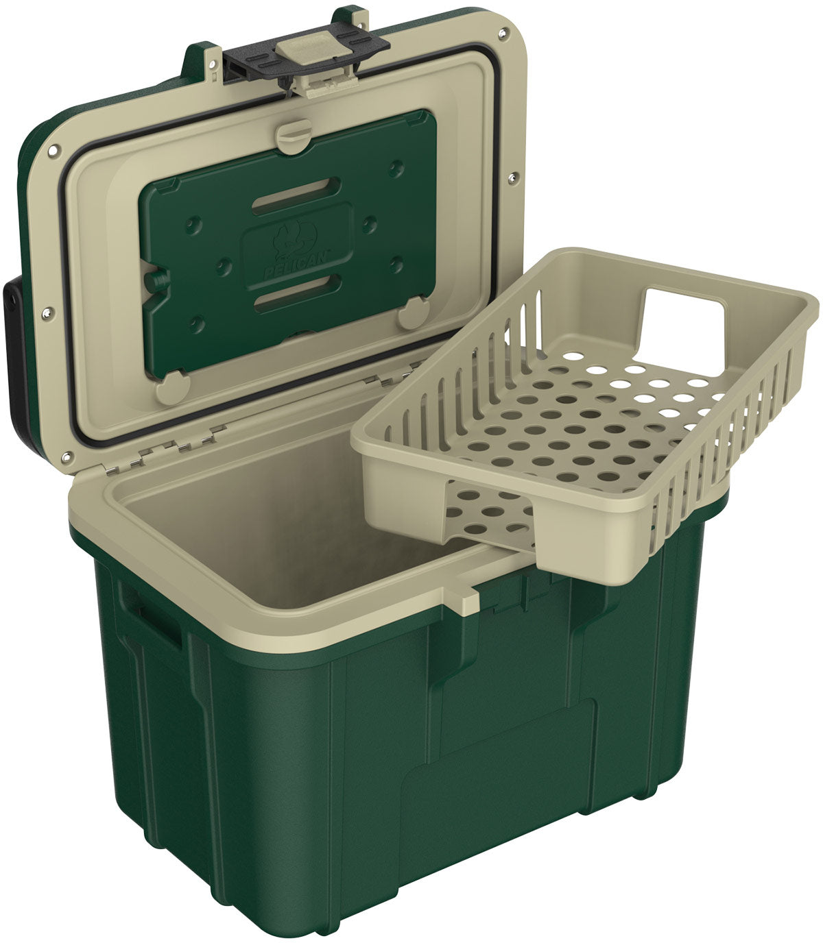 Pelican 8QT Personal Lunchbox Cooler with Basket & Dry Storage
