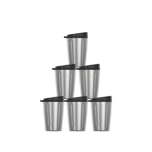 10oz Silver Tumbler 6-Pack