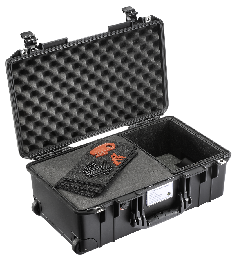 Black / Trek Pak / Foam Pelican 1535 Case
