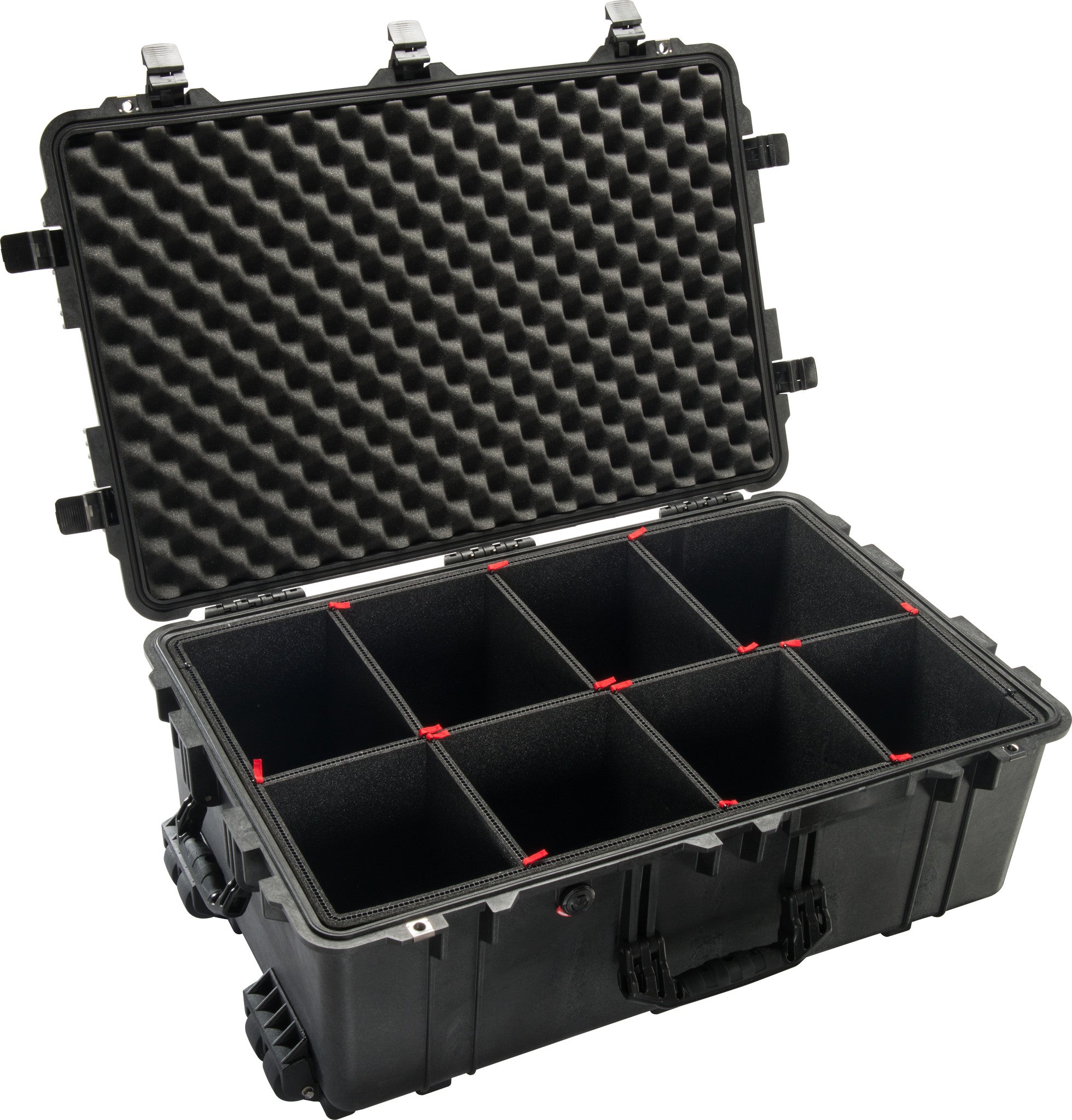 Black / Trek Pack Pelican 1650 Case Open