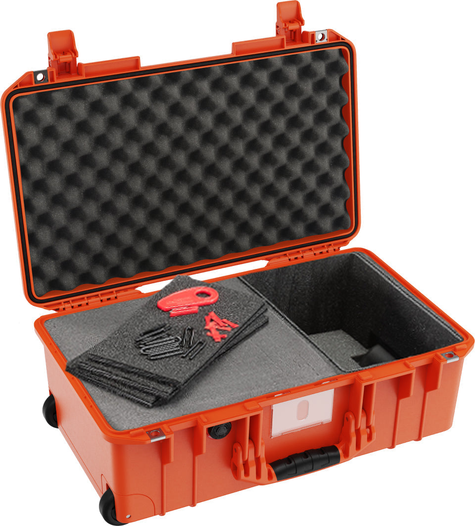TrekPak / Foam / Orange Pelican 1535 Case