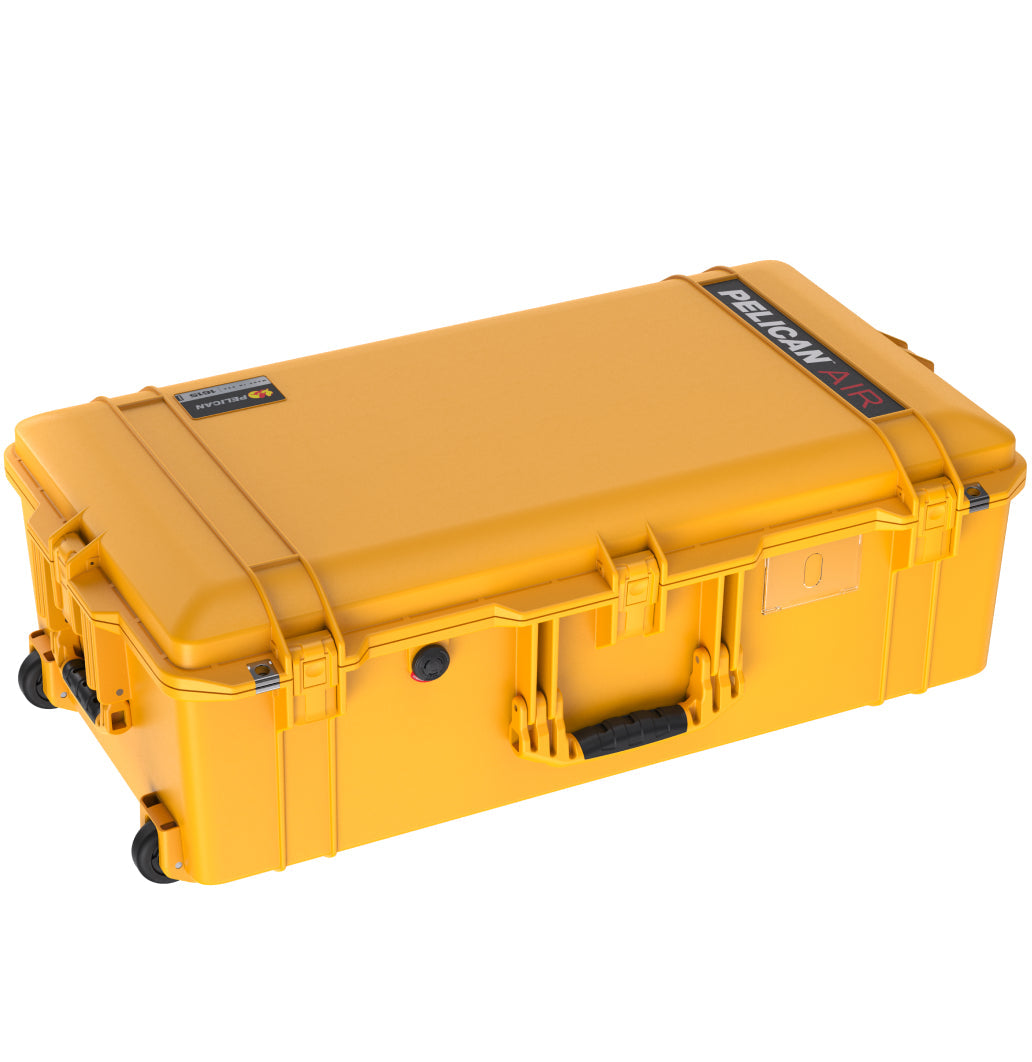 No Foam / Yellow Pelican 1615 Case Angle
