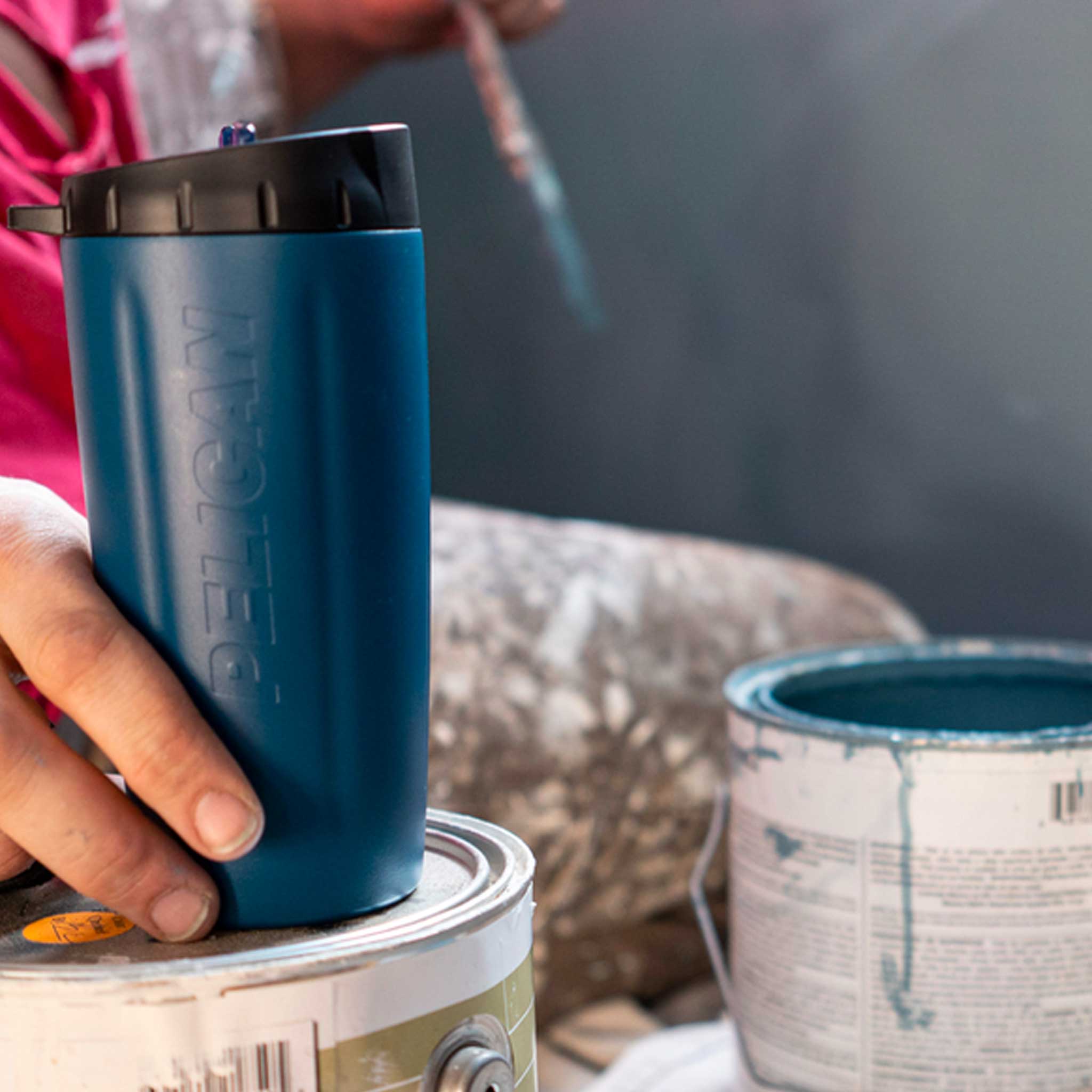 Pacific Blue 16OZ Dayventure Tumbler Paint Bucket