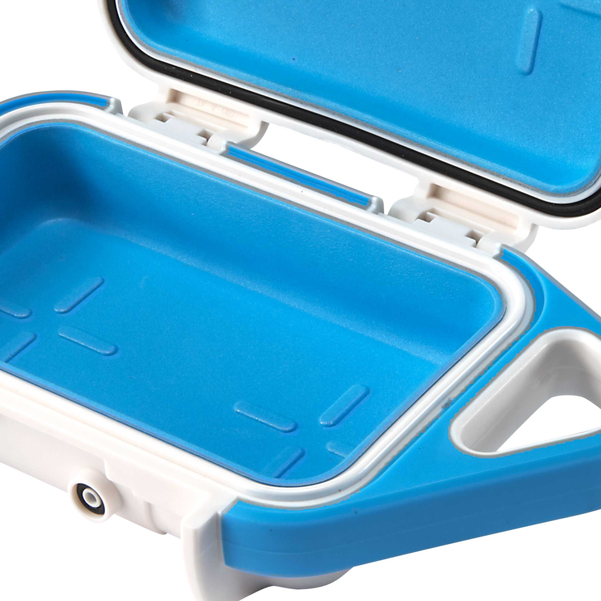 G10 / White/Aqua Pelican Case Inside