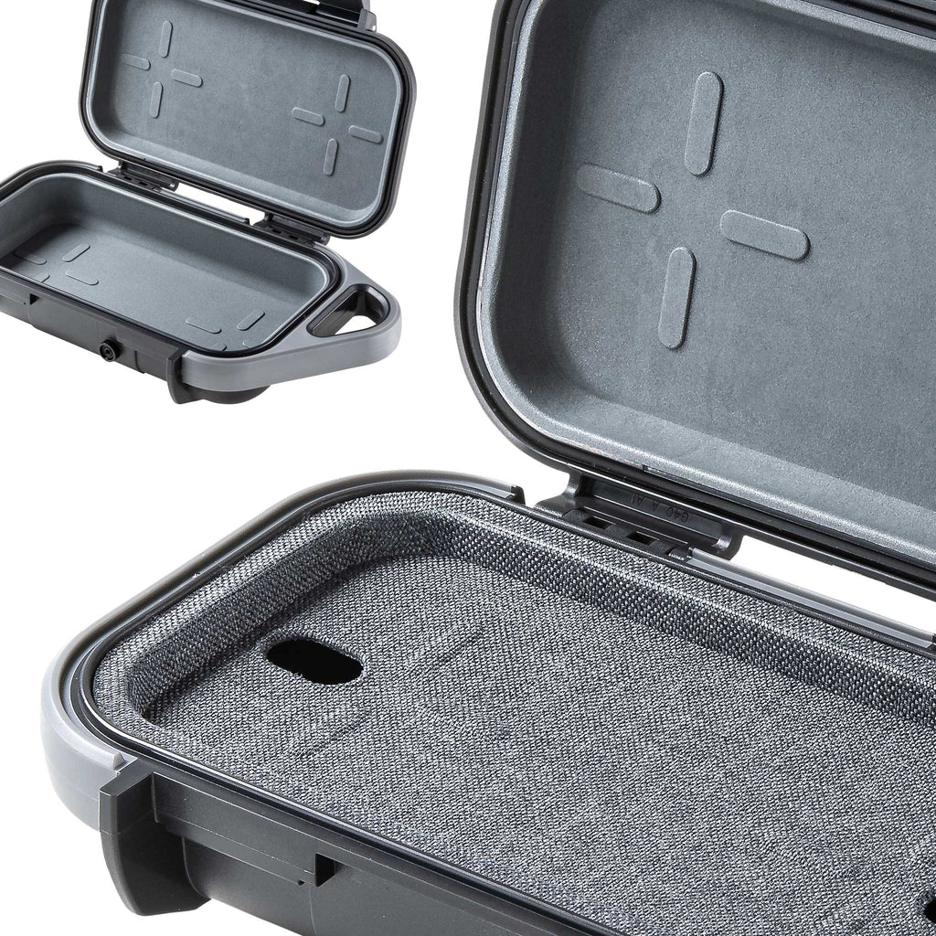 Anthracite/Grey Pelican G40 Case Open