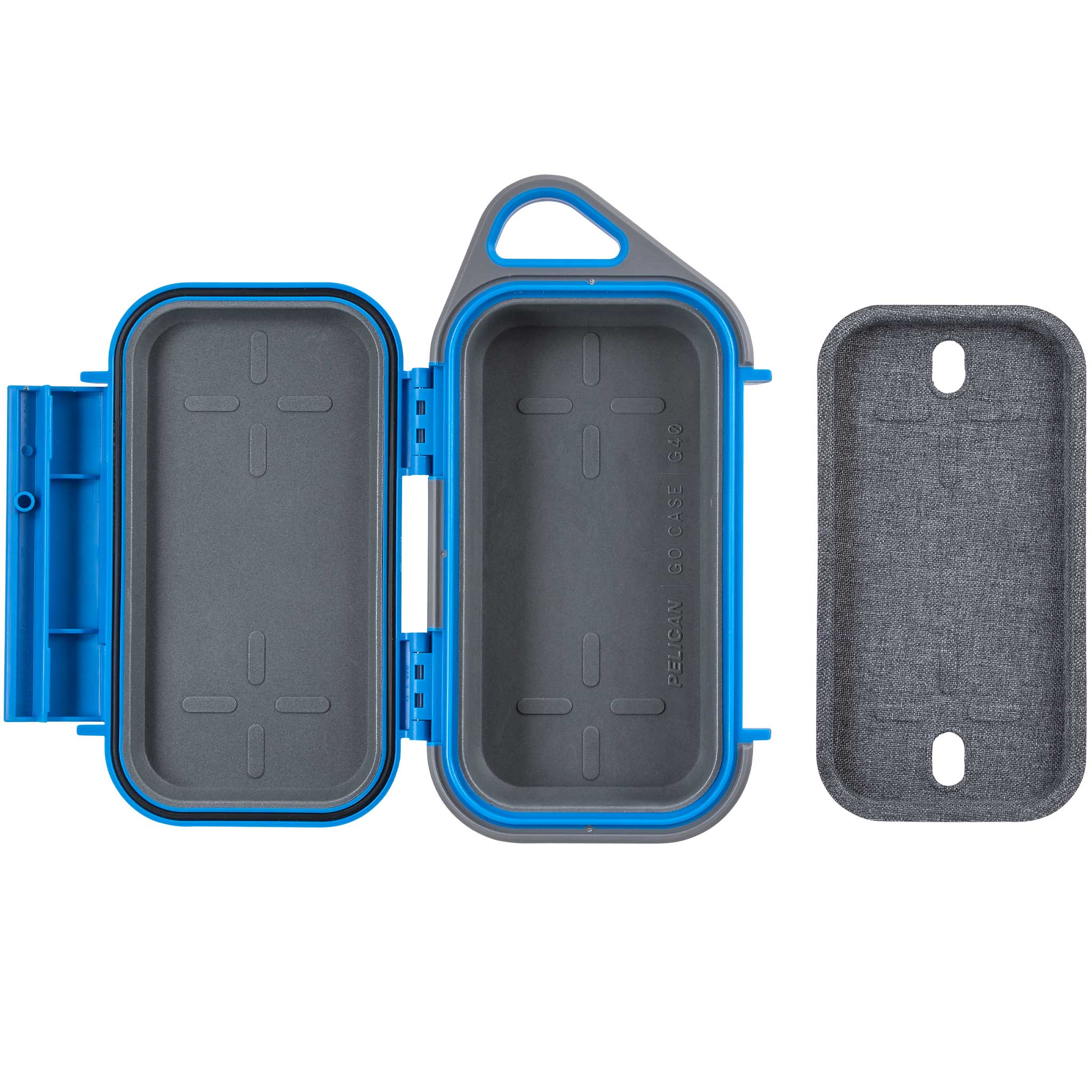 Surf Blue/Grey Pelican G40 Case Open Front
