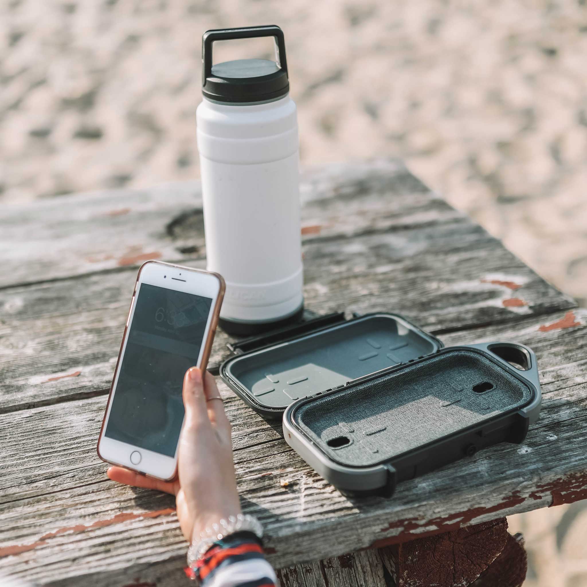 Anthracite/Grey Pelican G40 Case Outdoors