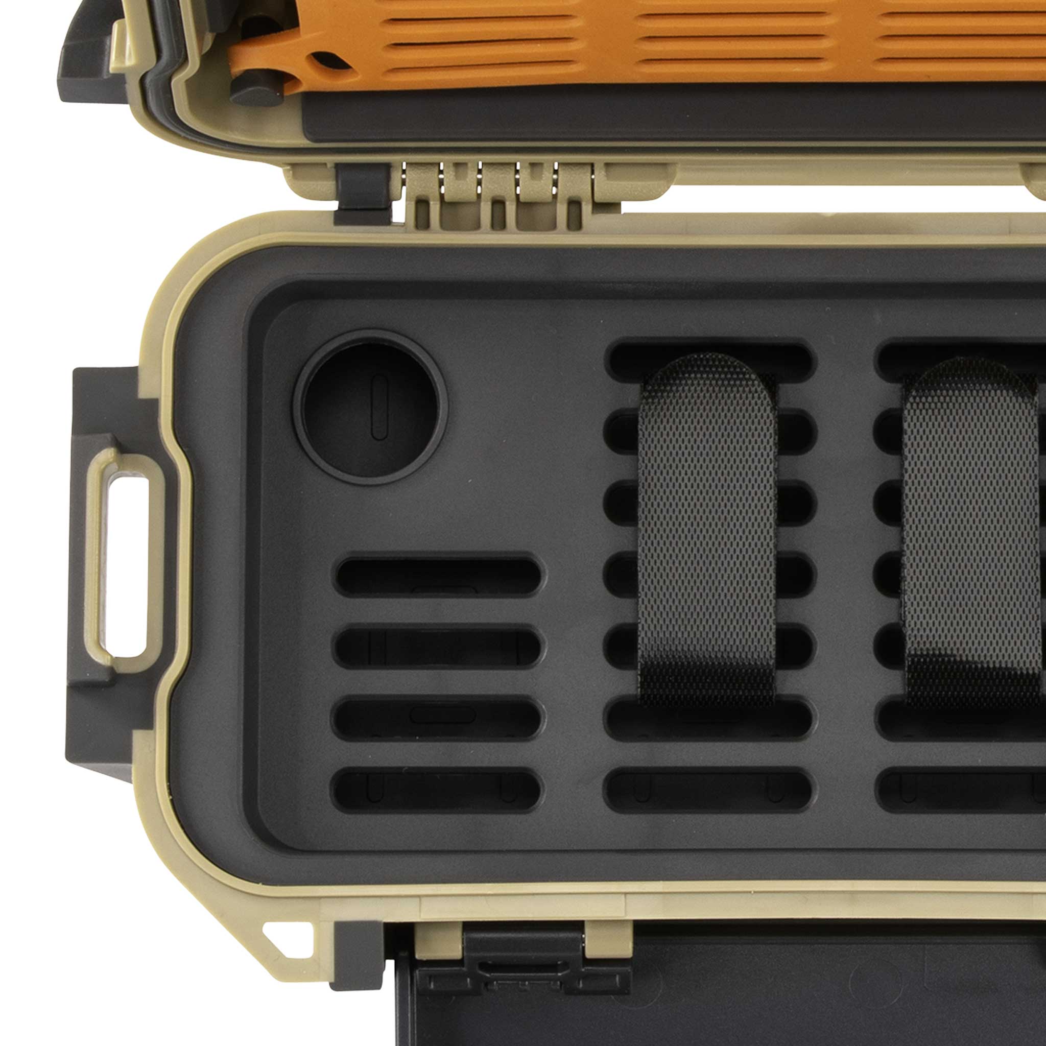Orange Pelican R20 Ruck Case Interior