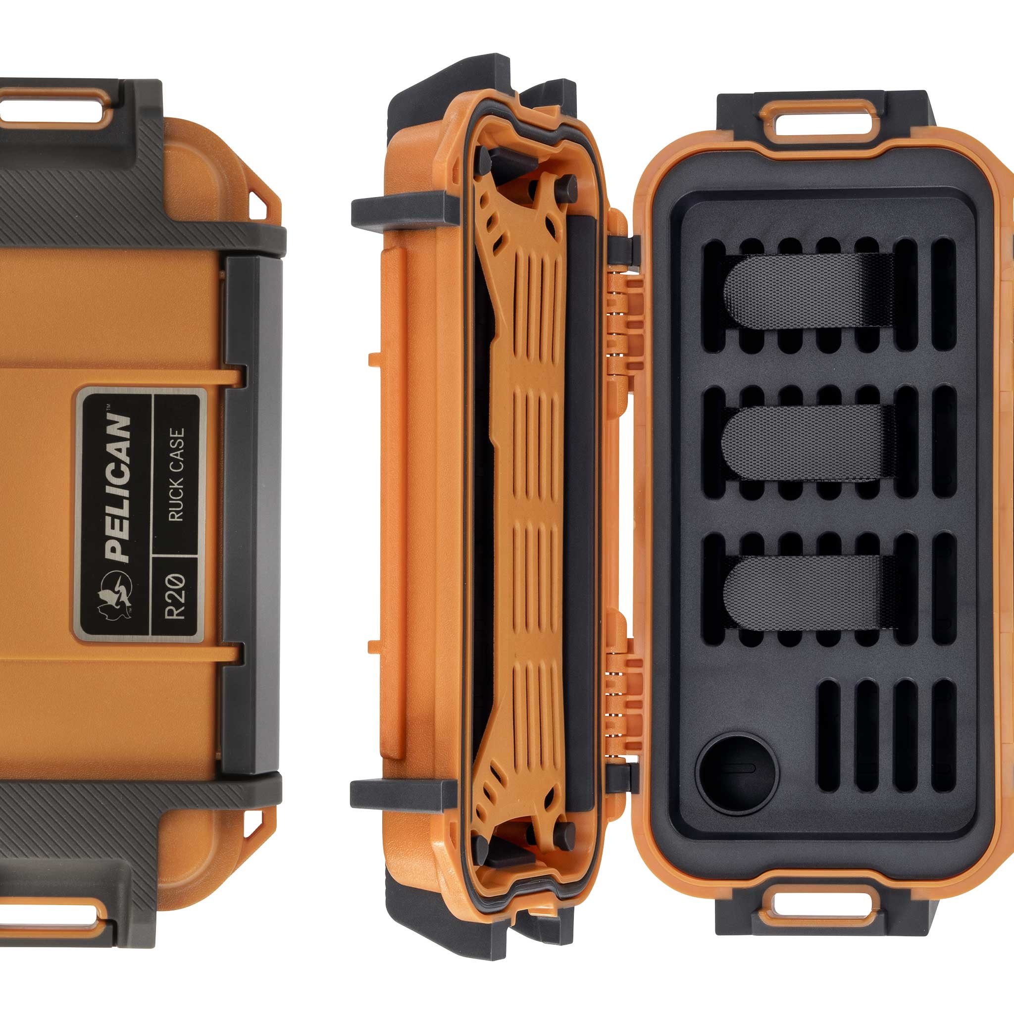 Orange Pelican R20 Ruck Case