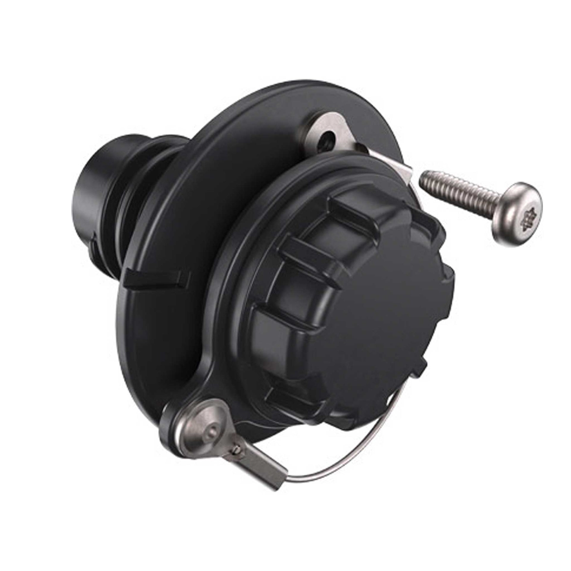 KENAI Cooler Drain Plug Replacement - Black With Silicone Gasket