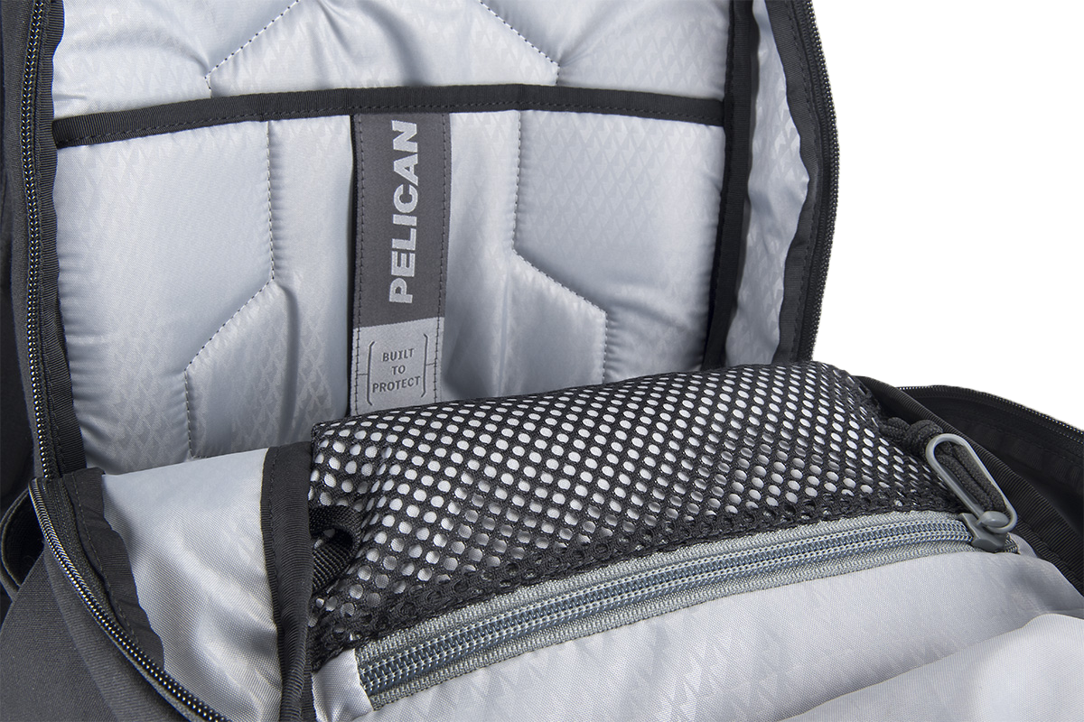 Black MPB20 Pelican Backpack Detail