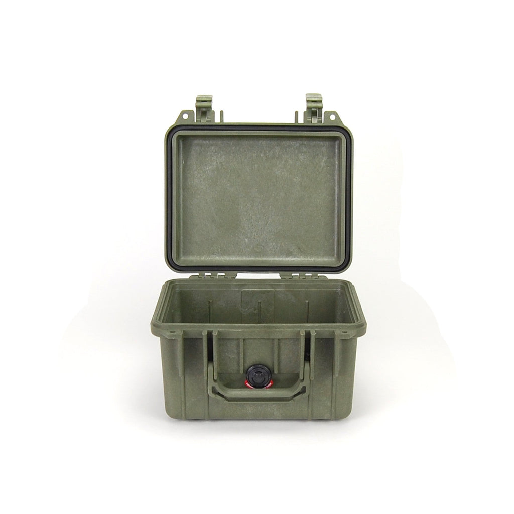 OD Green / Empty Pelican 1300 Case Open