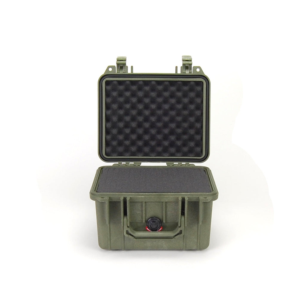 OD Green / Foam Pelican 1300 Case Open