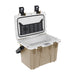 Tan / White 14QT Personal Cooler Dry Box Open