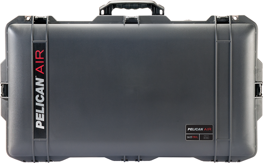 Charcoal Pelican 1615 Air Travel Case Front