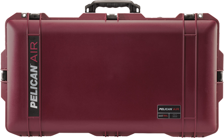 Ox Blood Pelican 1615 Air Travel Case Front