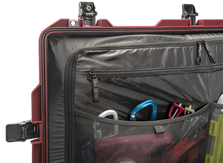 Ox Blood 1615 Pelican Air Travel Case Front Pocket