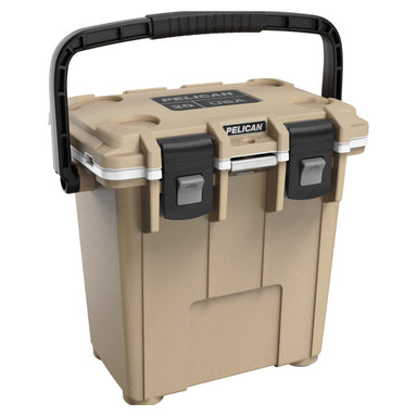 Tan / White 20QT Pelican Elite Cooler