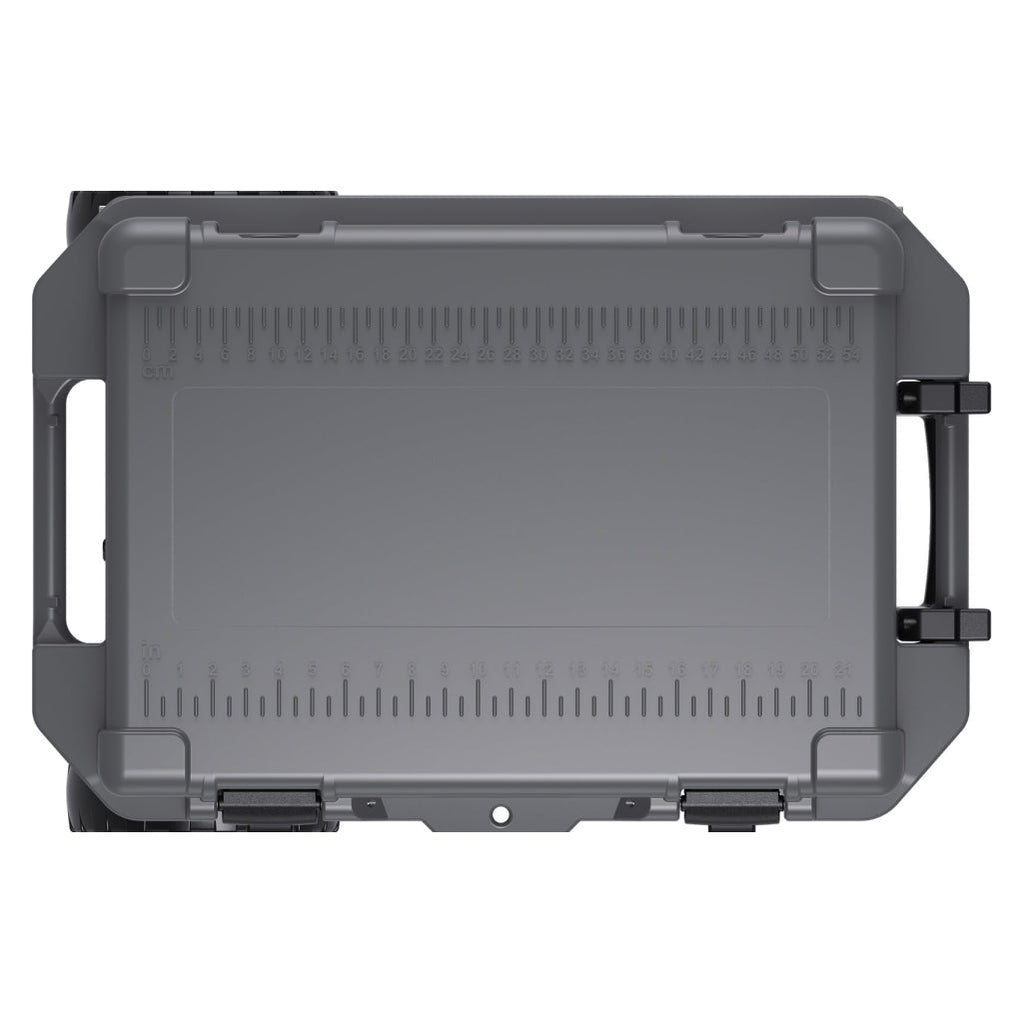 Charcoal 45QT Elite Wheeled Pelican Cooler Lid
