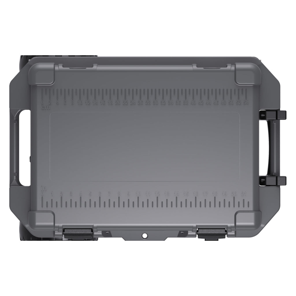 Charcoal 45QT Elite Wheeled Pelican Cooler Lid
