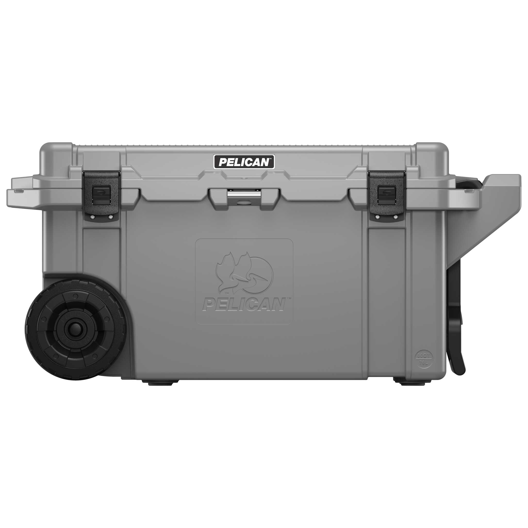 Charcoal 80QT Pelican Cooler Refurbished