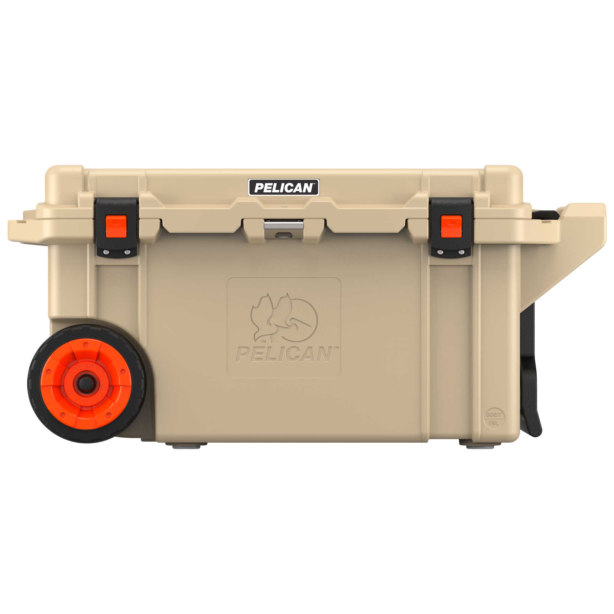 Outdoor Tan 80QT Pelican Cooler Refurbished