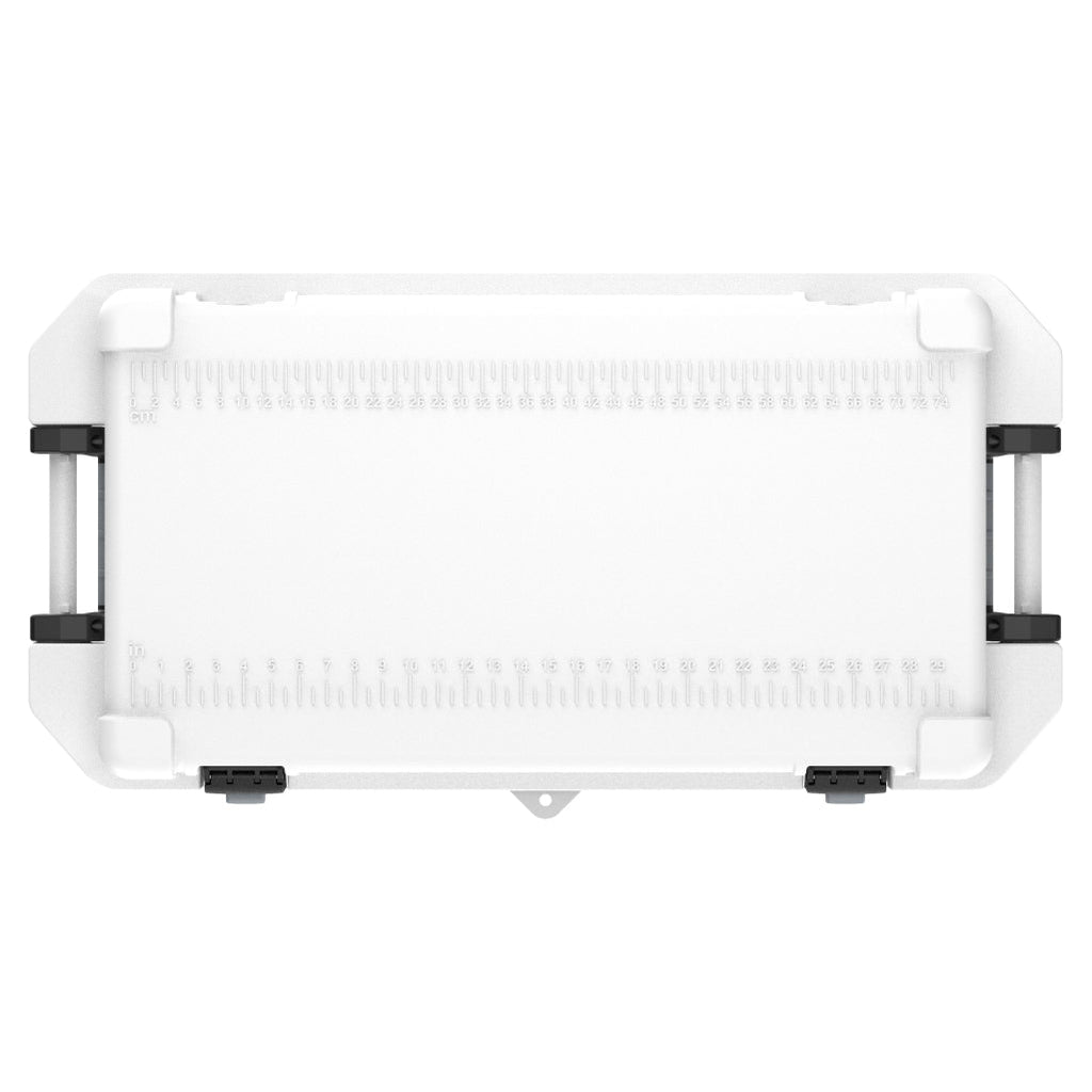 Marine White 95QT Pelican Elite Cooler Lid