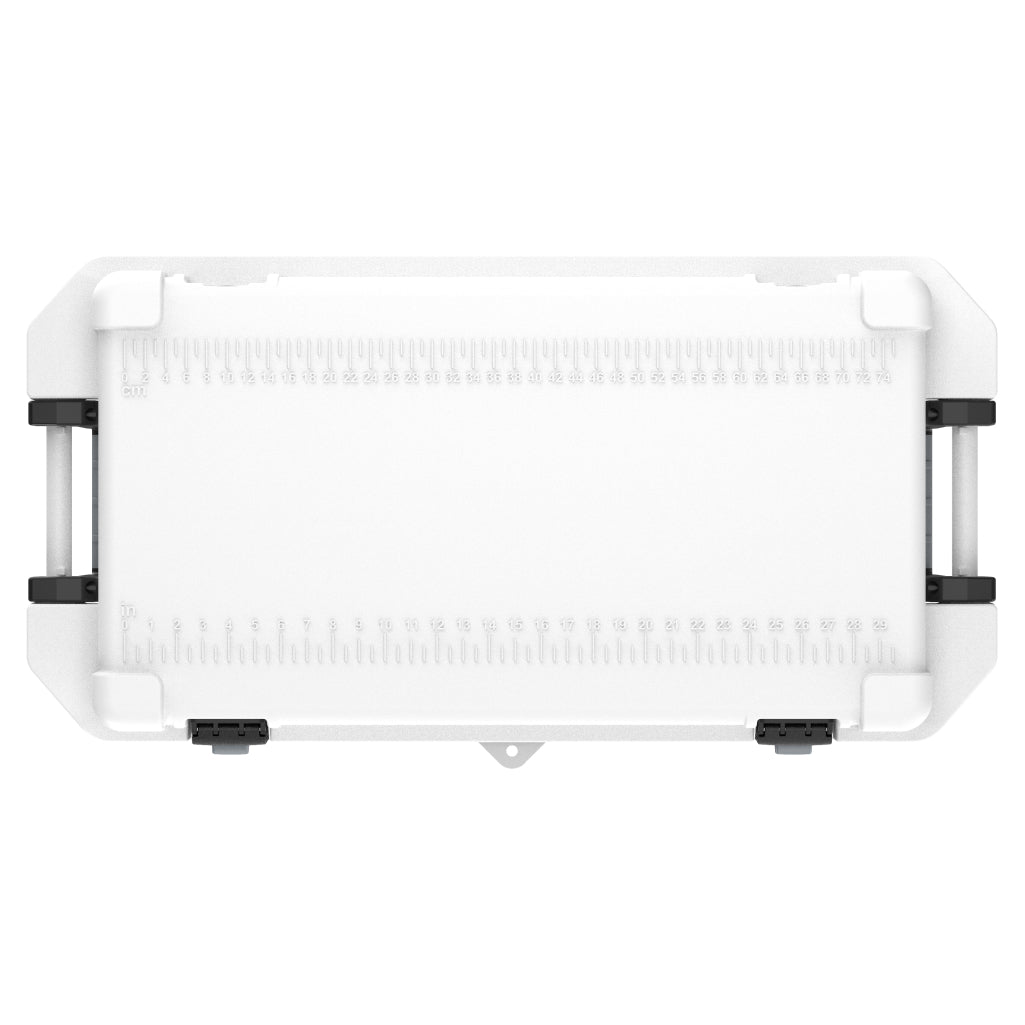 Marine White 95QT Pelican Elite Cooler Lid