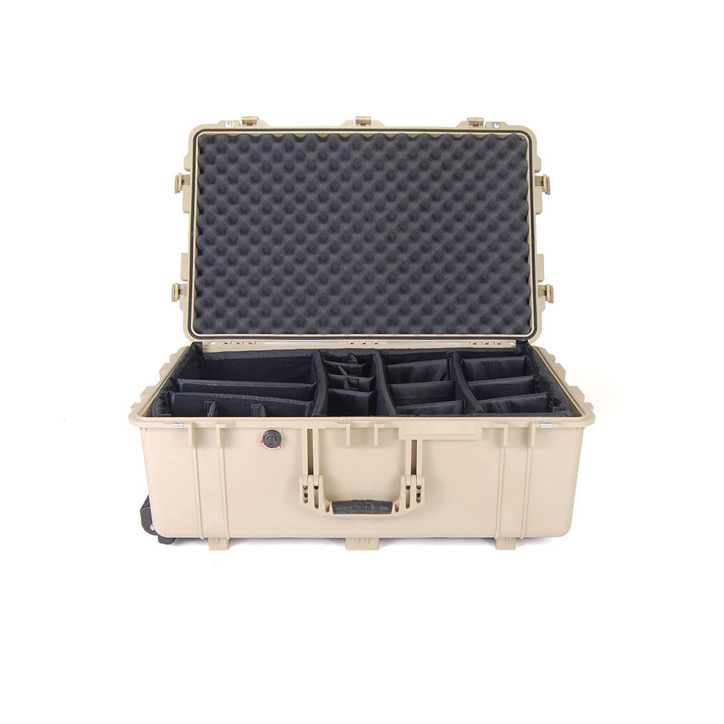 Desert Tan / Padded Dividers Pelican 1650 Case