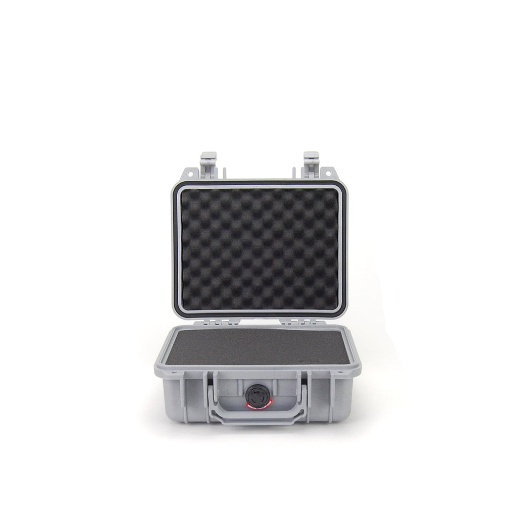 Silver / Foam Pelican 1200 Case
