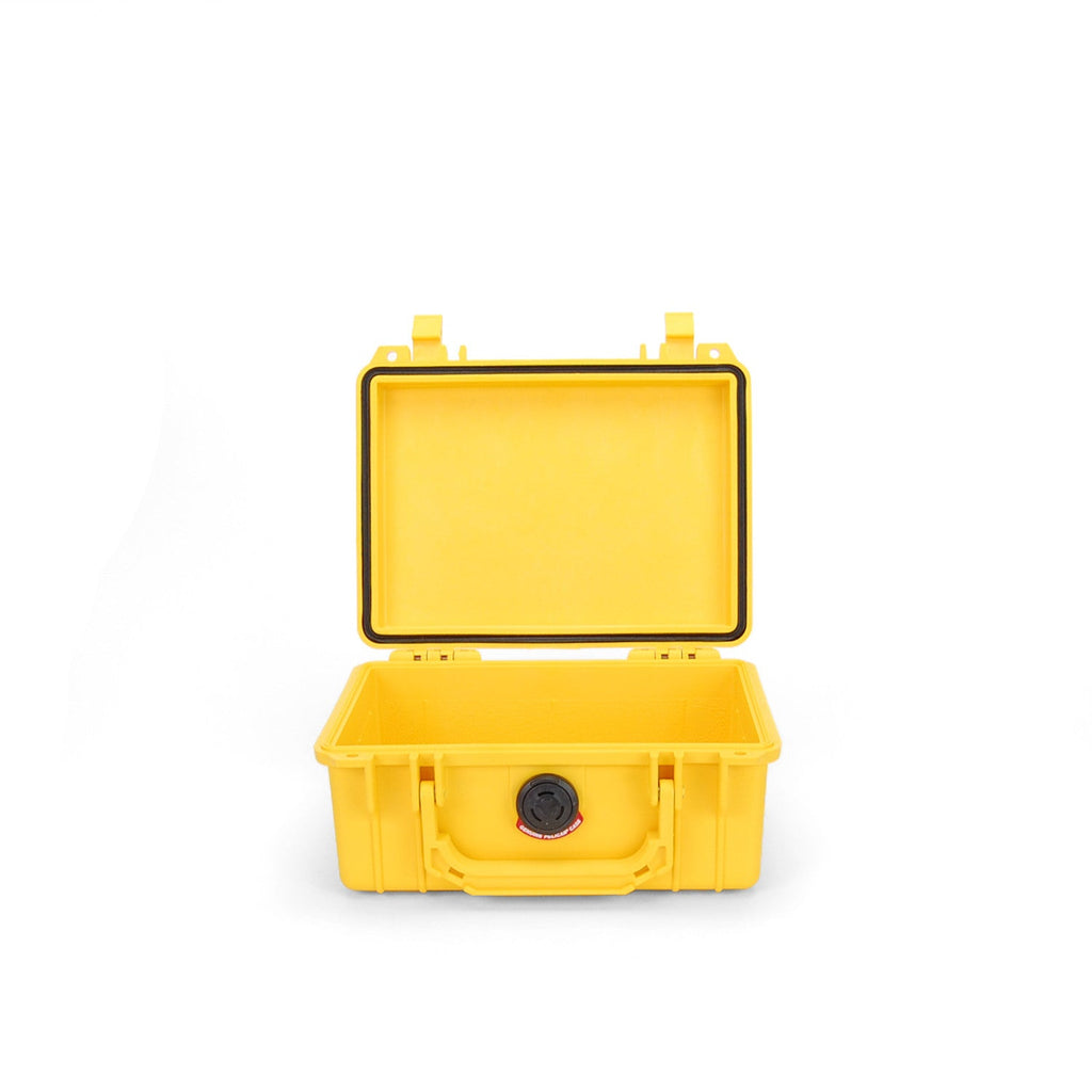 Yellow / Empty Pelican 1150 Case Open